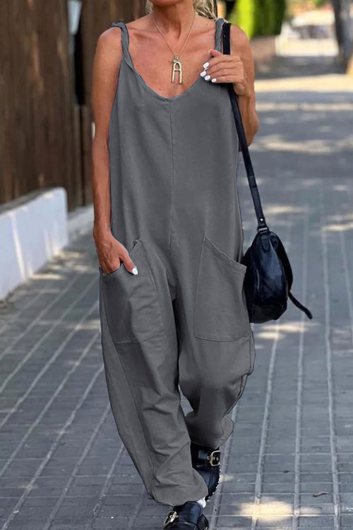 Drune | Leinen Overall
