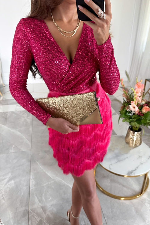 Drune | Glamouröse Cocktail Mini Partykleid