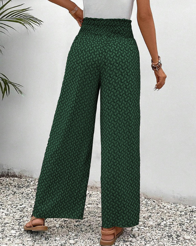 Drune | Damenhose mit geometrischem Druck