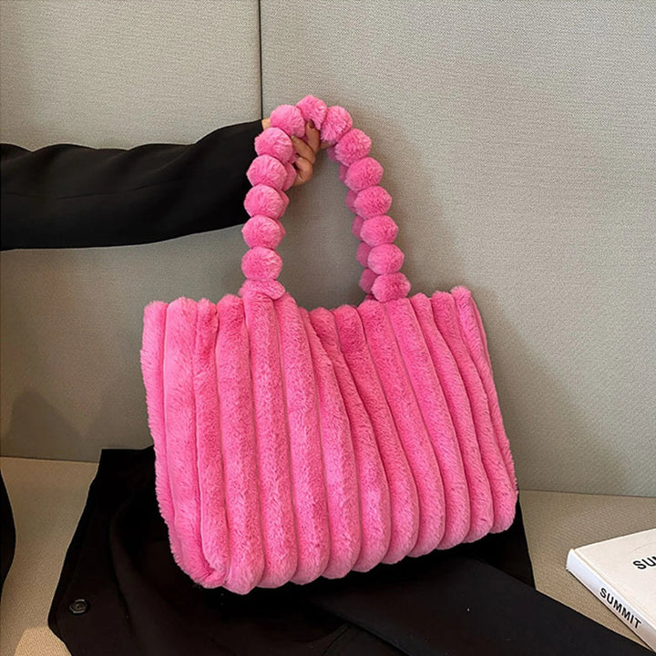Drune - Plüsch-Handtasche