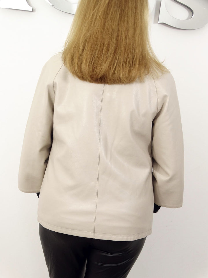 Drune | Schicke Kunstlederjacke