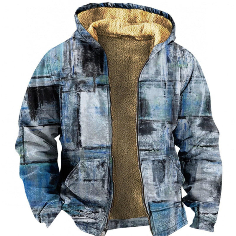 Drune | Hoodie Wollmix - Relaxed Fit Boho Stil
