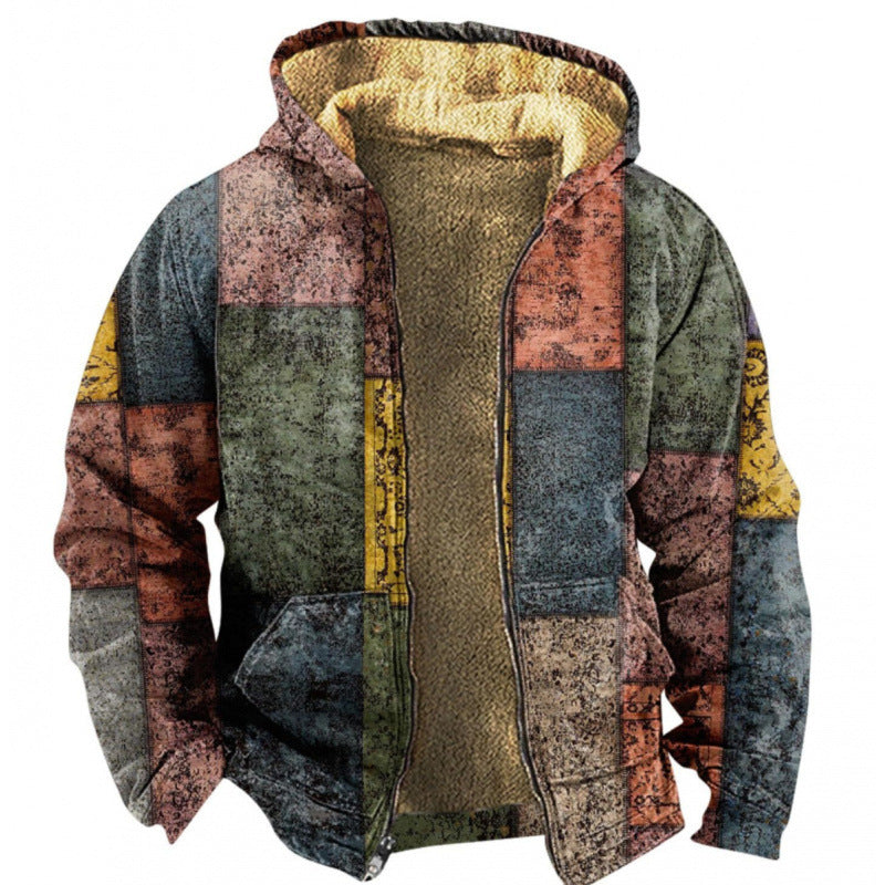Drune | Hoodie Wollmix - Relaxed Fit Boho Stil