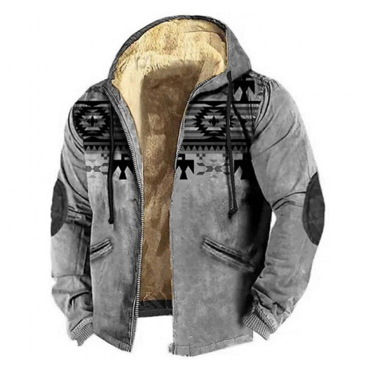Drune | Hoodie Wollmix - Relaxed Fit Boho Stil
