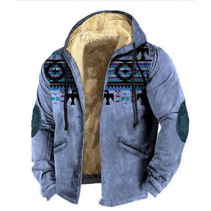 Drune | Hoodie Wollmix - Relaxed Fit Boho Stil