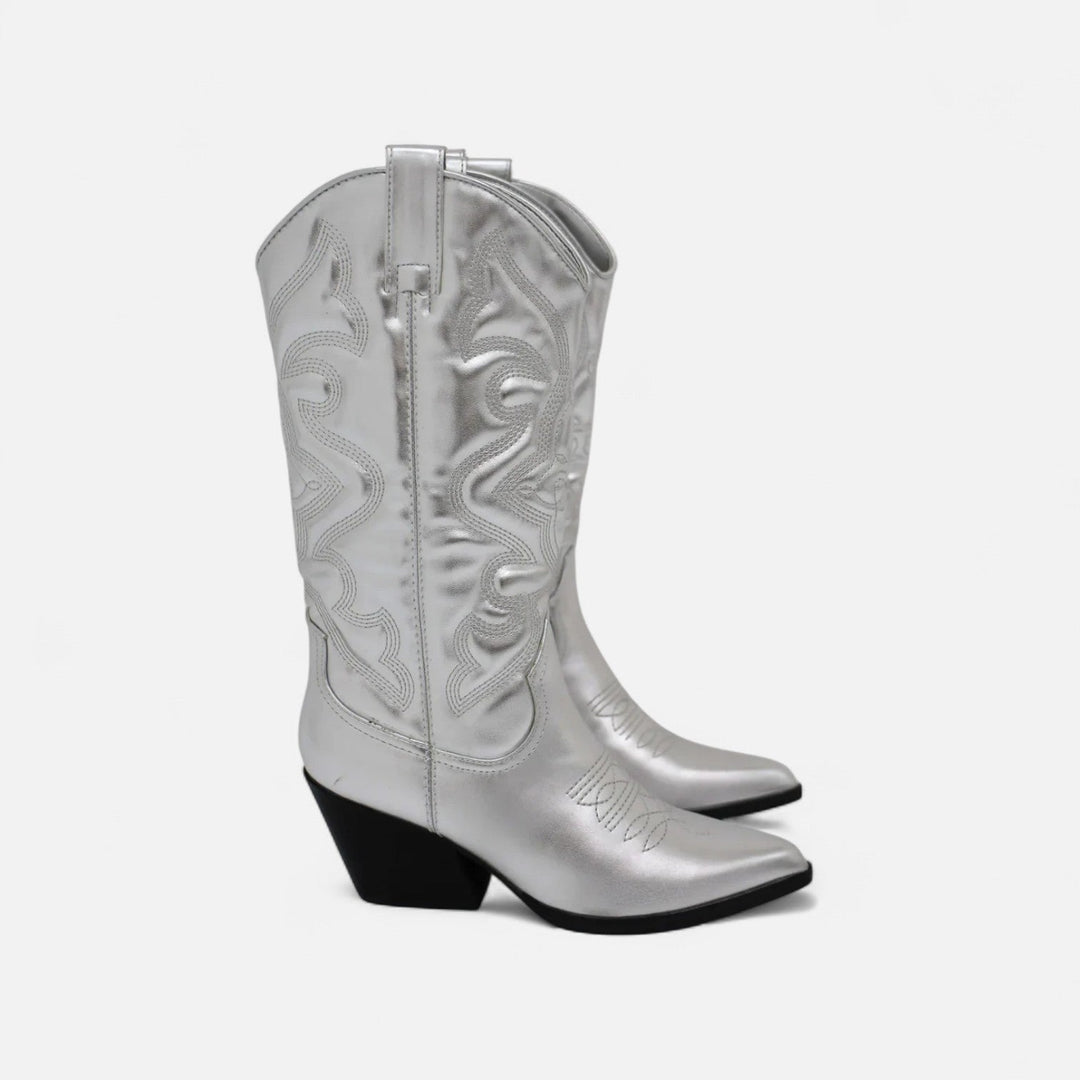 Drune | Hohe Cowboy-Stiefel Damen