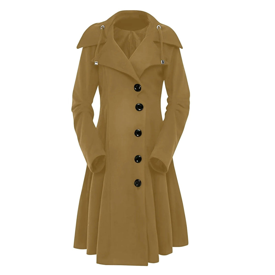 Drune | Eleganter Trenchcoat mit Kapuze