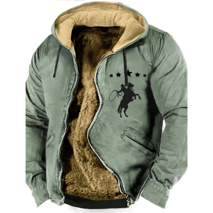 Drune | Hoodie Wollmix - Relaxed Fit Boho Stil
