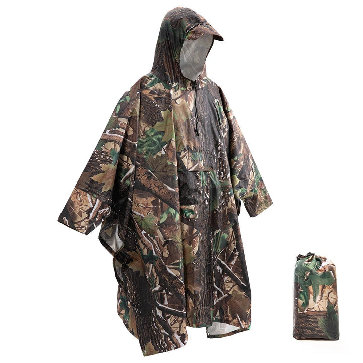 Drune | Wasserdichter Poncho-Rucksacküberzug für Wanderungen