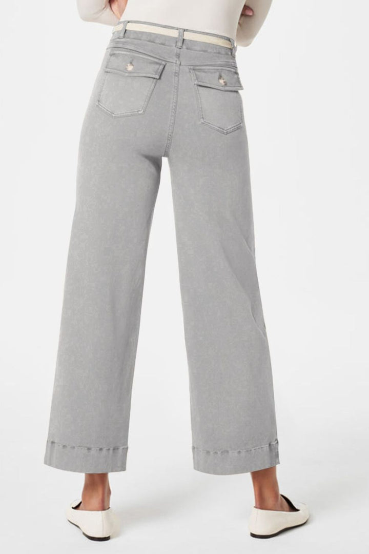Drune | Hochtaillierte Jeans Mit Taschen Klassisch, Stilvoll Und Vielseitig