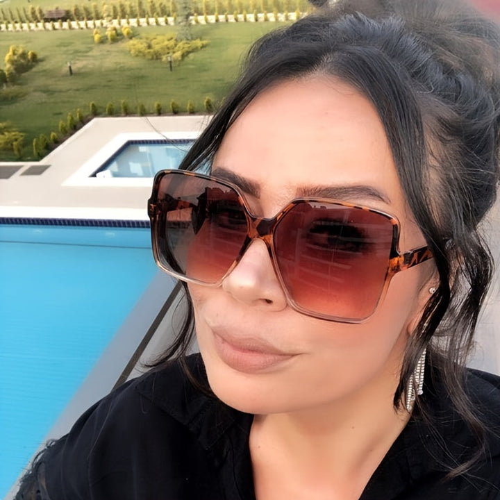 Drune | Große Gradient Sonnenbrille für Damen