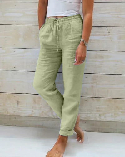 Drune | Stylische Hosen aus Baumwolle für Frauen