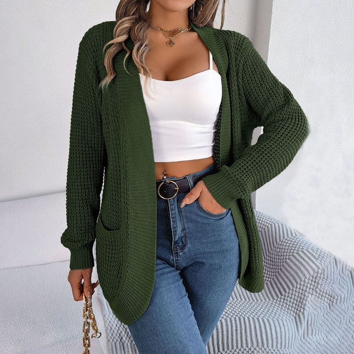 Drune | Modische Strickstrickjacke mit Muster