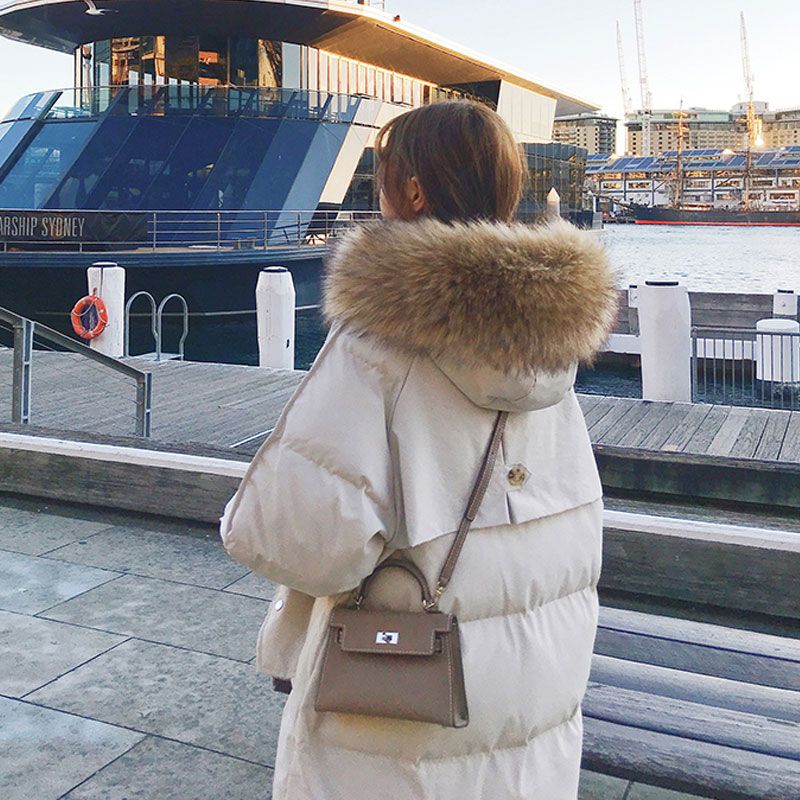 Drune | Gepolstertes Jacket mit Pelzkragen für Damen