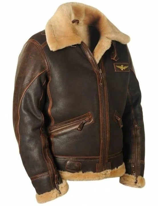 Drune | Klassische Pilotenjacke Für Männer