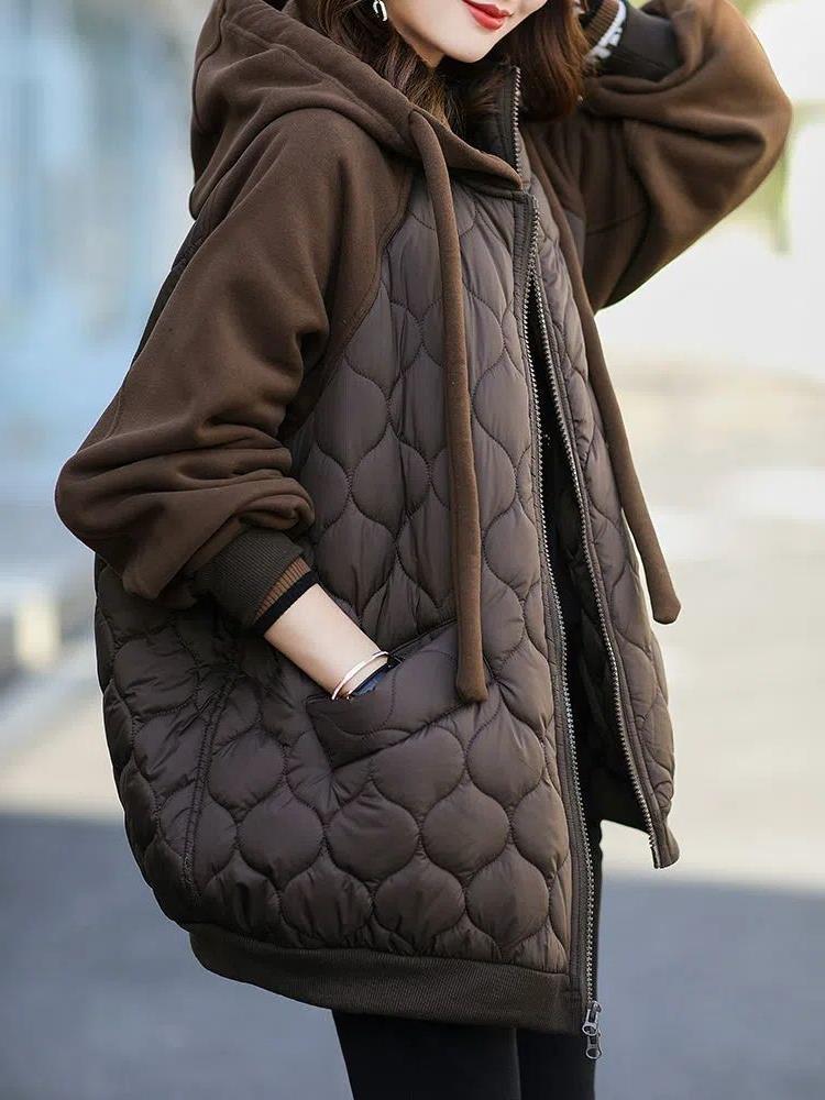 Drune | Kapuzenjacke - Warm und Stilvoll - Oversized Passform - Lässige Oberbekleidung