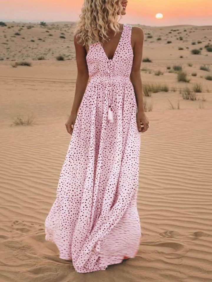 Drune | Ärmelloses Maxikleid für Damen