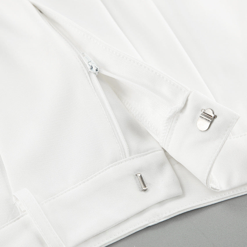 Drune | Hochgeschnittene Hose mit Weitem Bein
