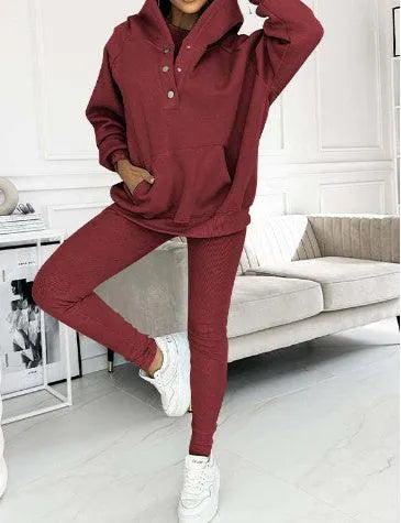 Drune | Damen-Set mit Kapuze und Hose