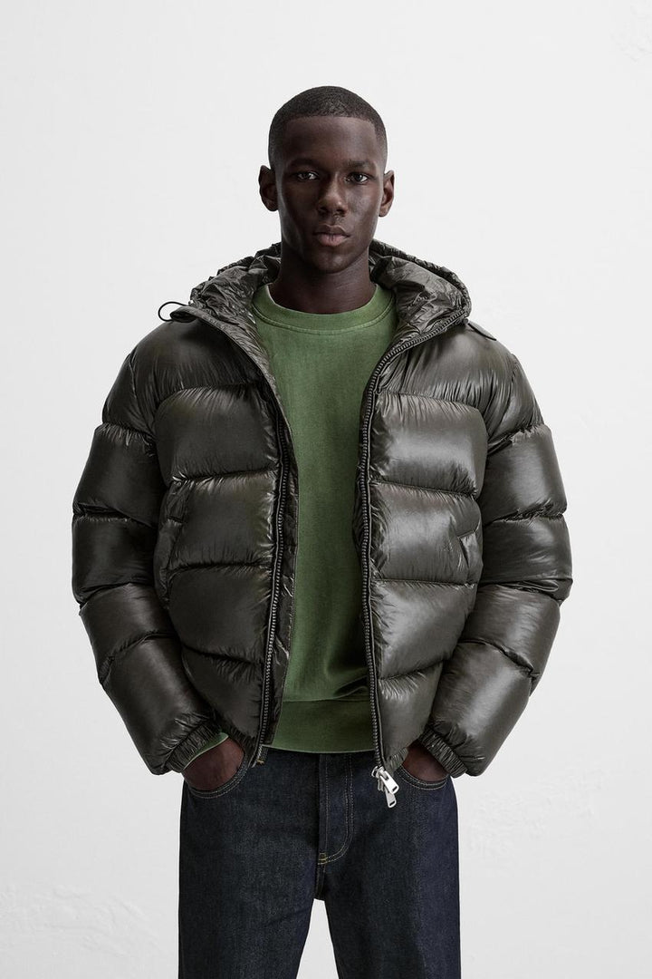 Drune | Herren Winter Daunenjacke - Mit Kapuze