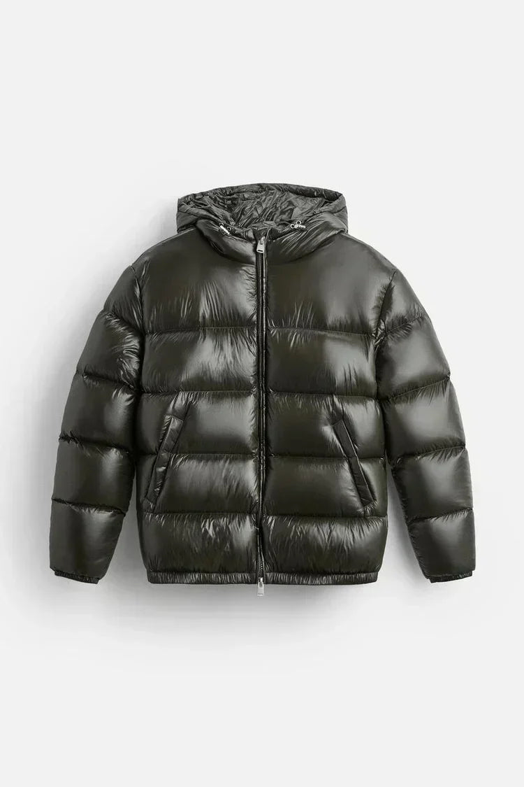 Drune | Herren Winter Daunenjacke - Mit Kapuze