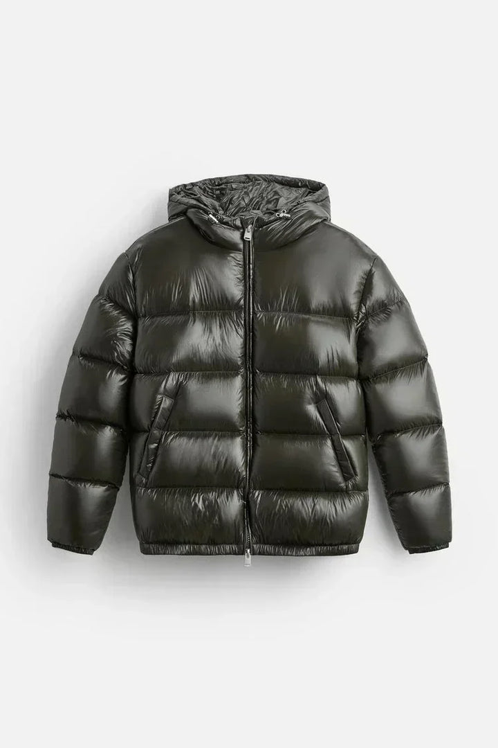 Drune | Herren Winter Daunenjacke - Mit Kapuze
