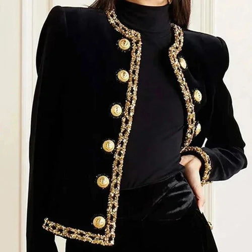 Drune - Elegante Jacke mit Knöpfen