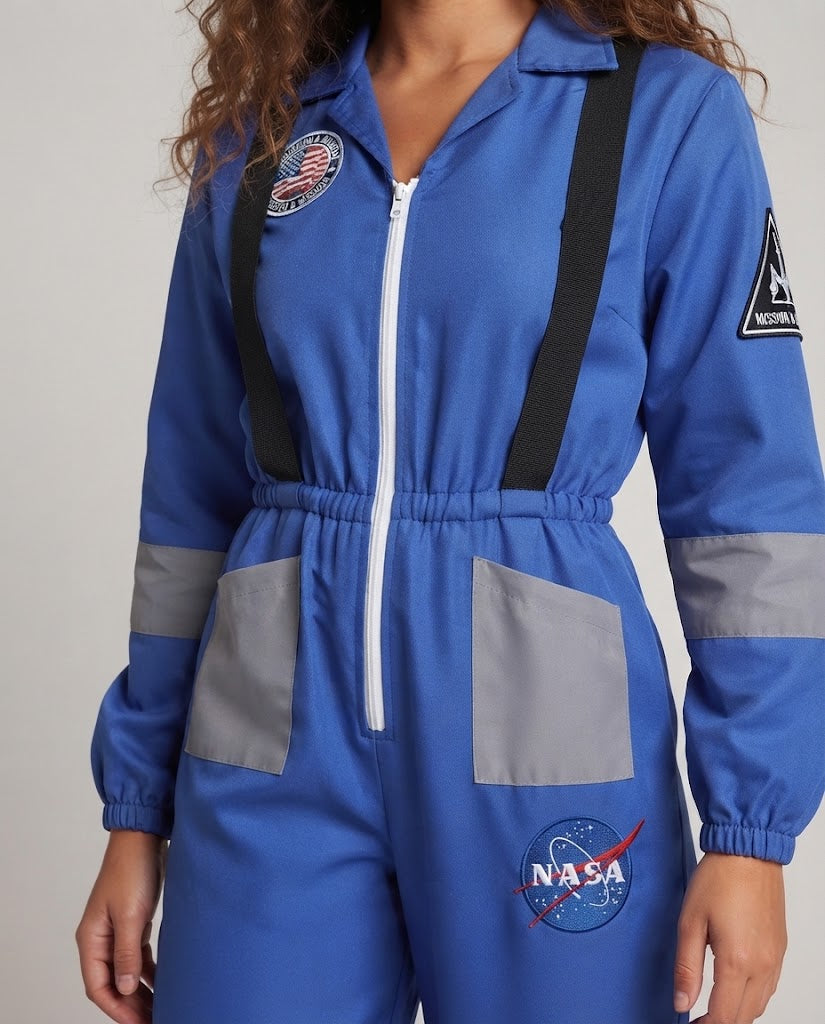 Damen futuristische Bluse Overall Drune