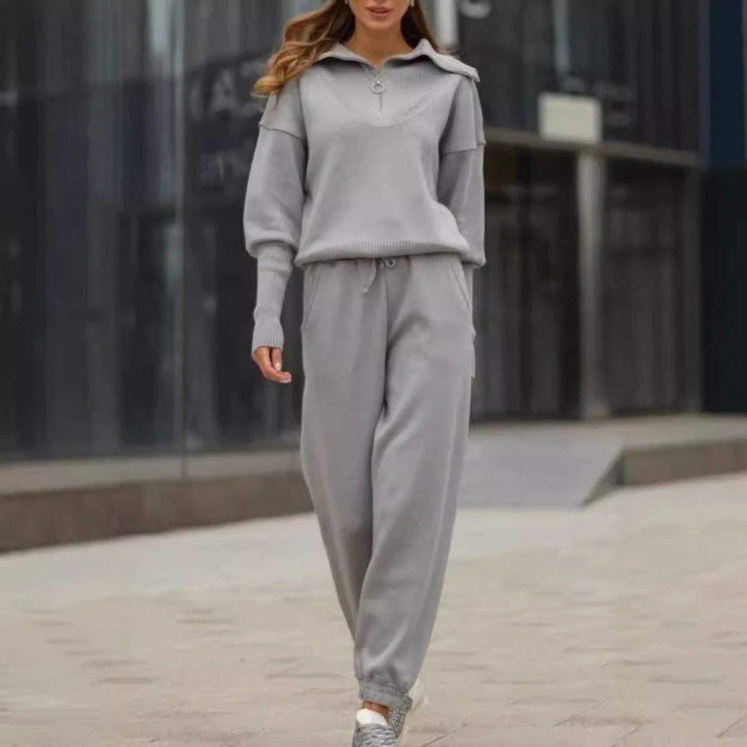 Drune | Freizeit-Set mit Reißverschluss-Pullover
