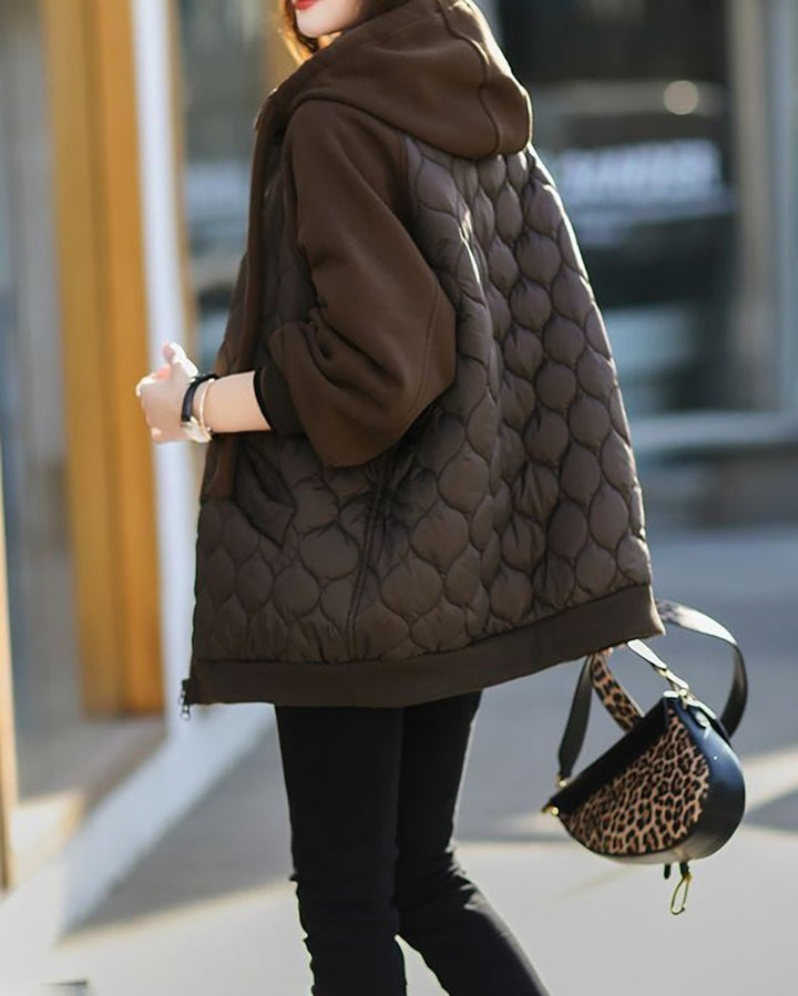 Drune | Kapuzenjacke - Warm und Stilvoll - Oversized Passform - Lässige Oberbekleidung