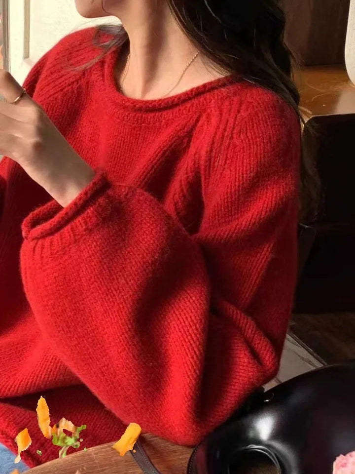 Drune | Cozy oversized knit sweater for casual comfort