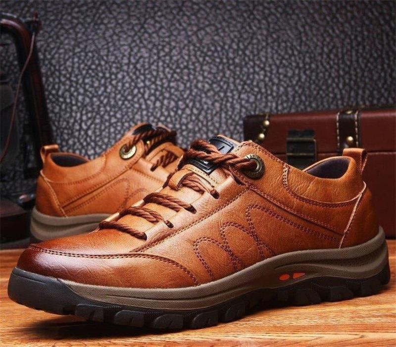 Bequeme Lederschuhe für Herren Drune