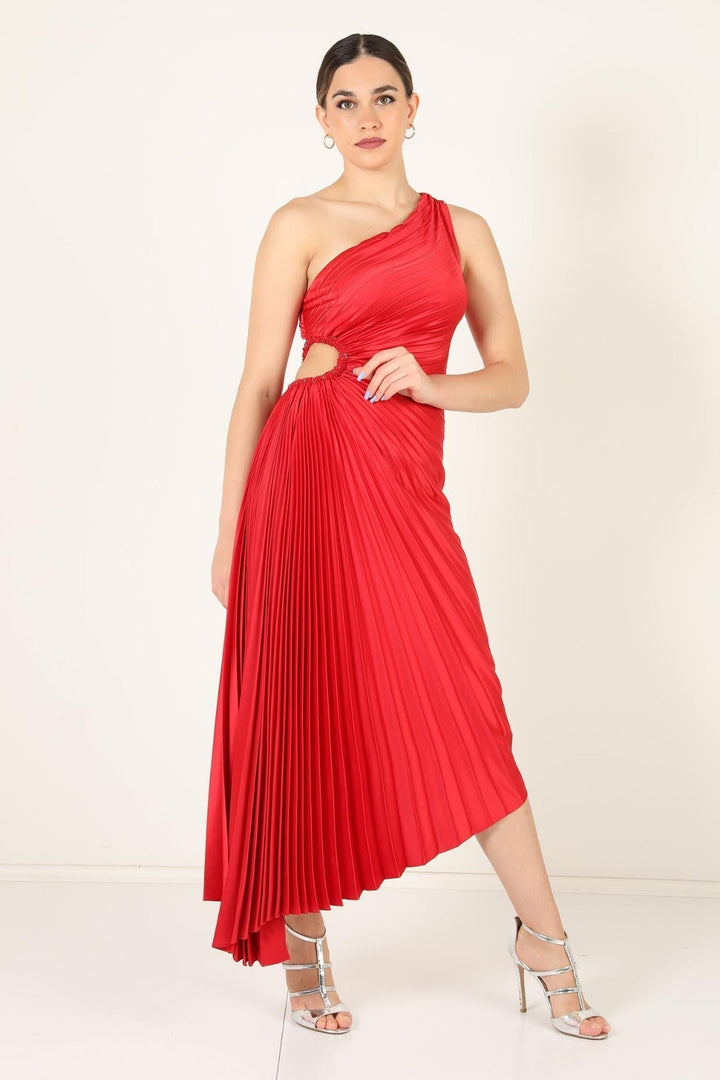 Drune | One Shoulder Maxikleid