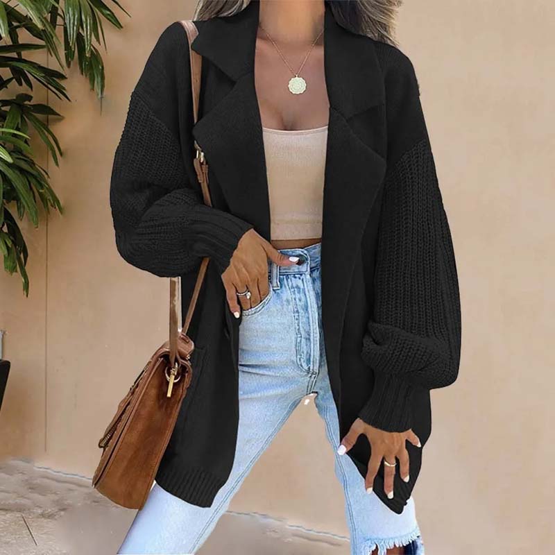 Drune | Freizeitstrickjacke mit Lässigem Schnitt