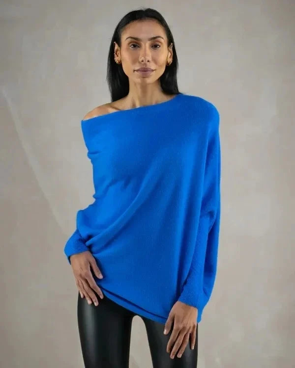 Drune | Asymmetrisch Drapierter Pullover