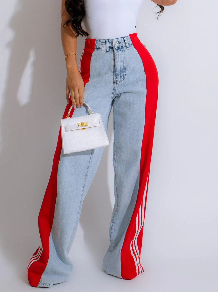 Drune | Weite Denim-Hosen