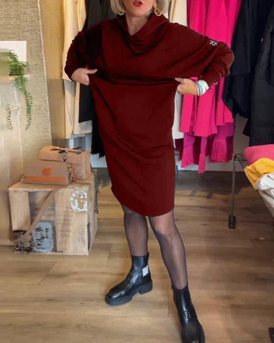 Drune | Kleid mit Kapuze und Taschen