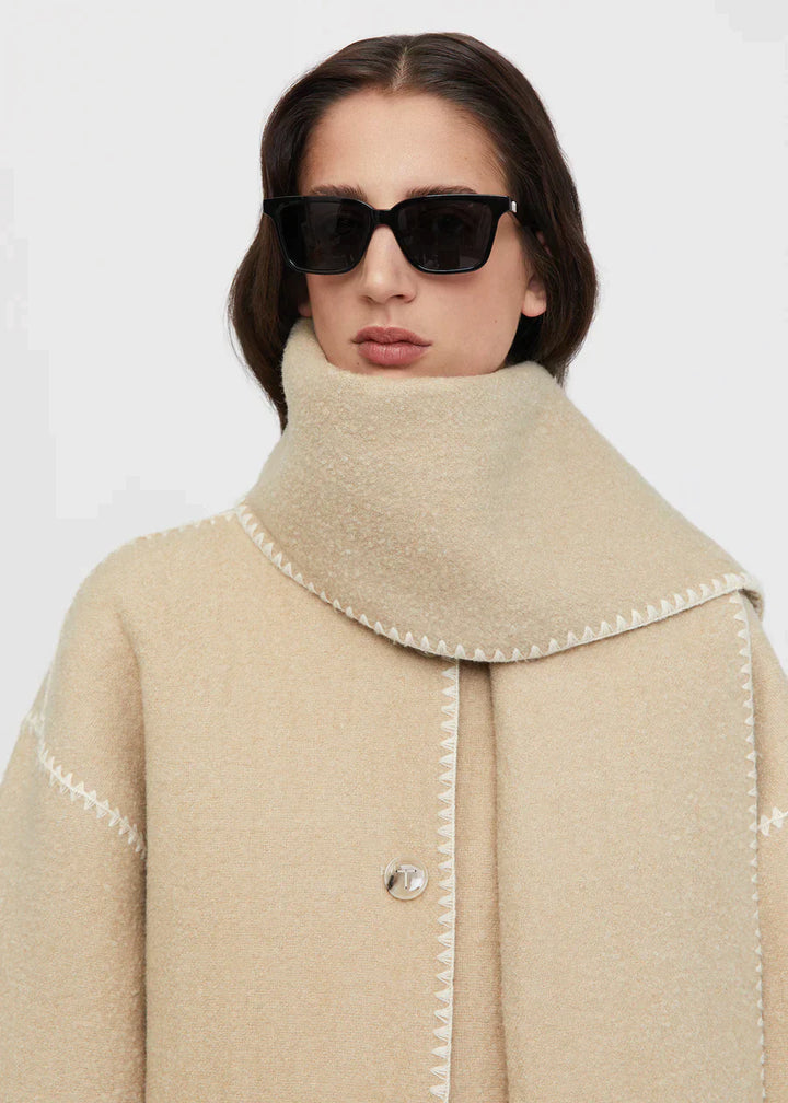 Drune | Luxe Jacke Mit Schal