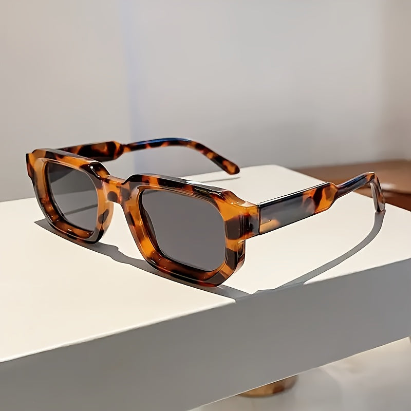 Drune | Neue Retro Sonnenbrille Mit Quadratem Rahmen Für Herren