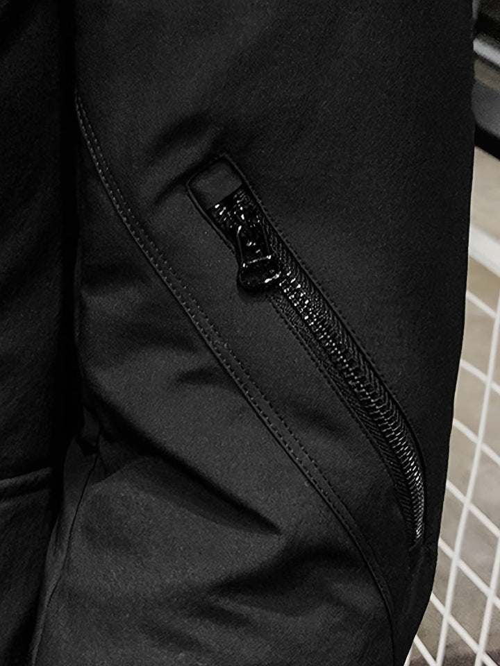 Drune |  Mittellange Kapuzen-Winterjacke Für Herren - Perfekt für Outdoor-Aktivitäten