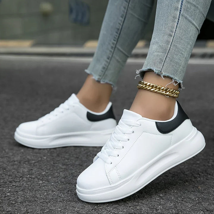 Ledersneaker Damen Drune