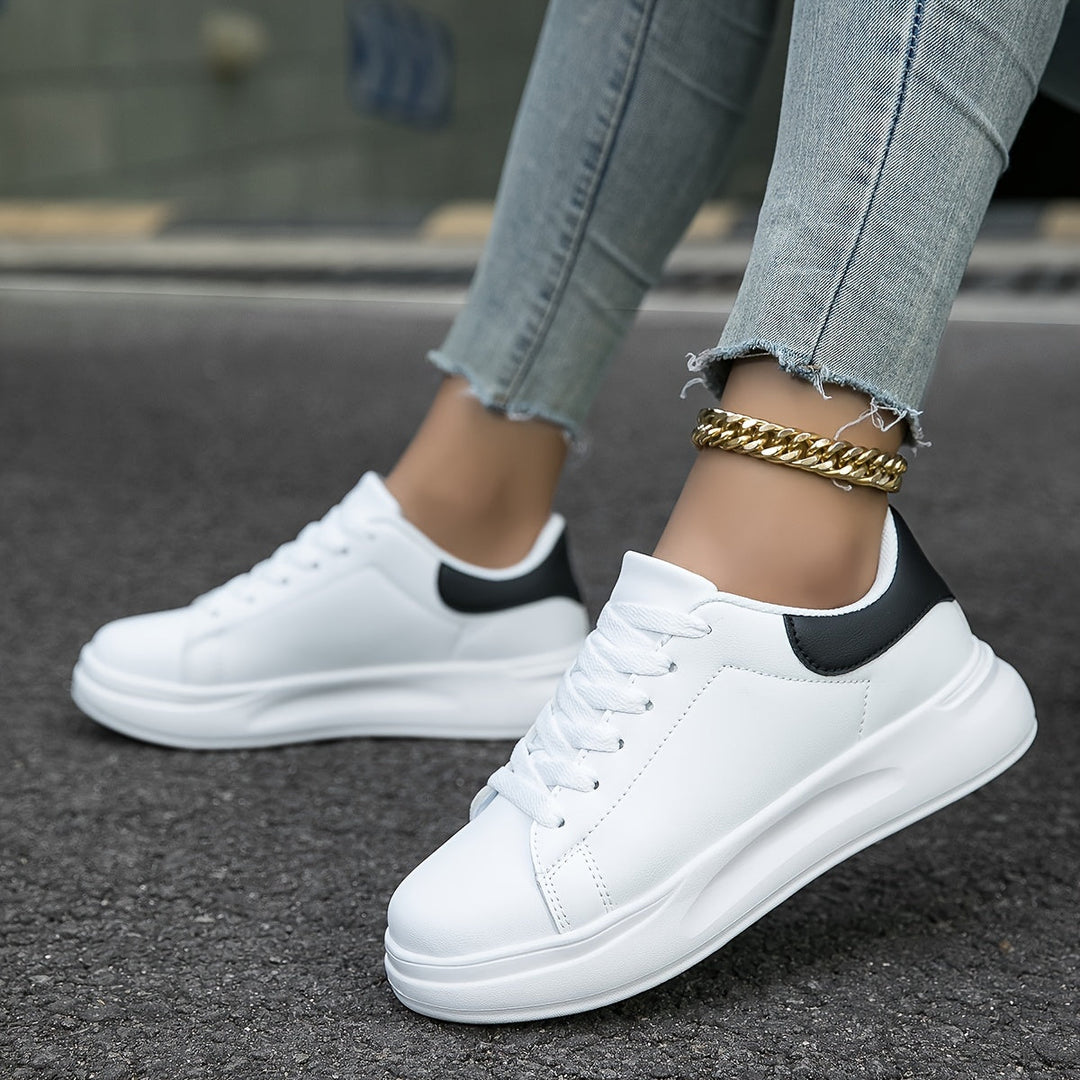 Drune | Saubere Weiße sneaker Für Damen, Weiß