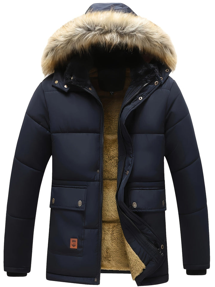 Drune | Winterjacke, gepolstert, wendbar und warm für Männer - Perfekt für Aktivitäten im Freien