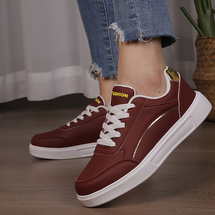 Drune | Plateau Sneaker mit Schnürsenkeln