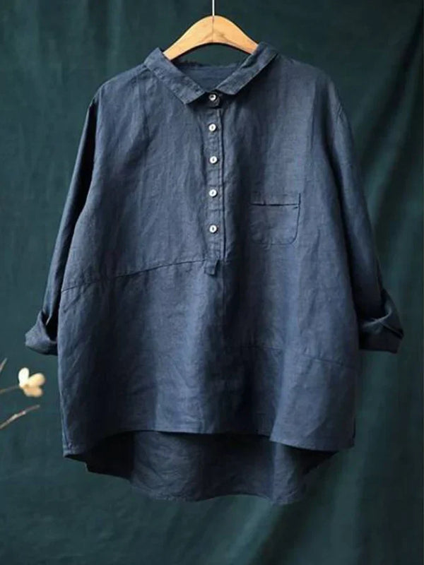 Drune | Bequeme Lockere Bluse
