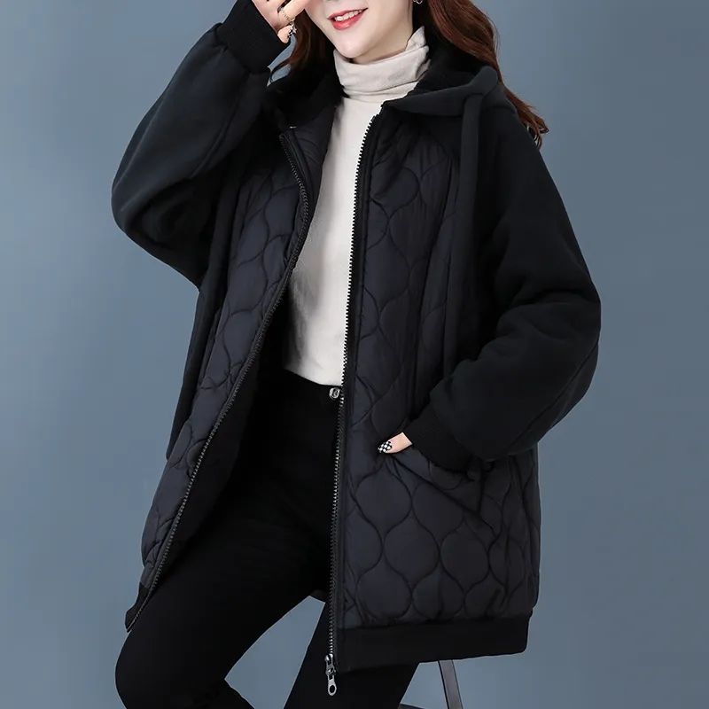 Drune | Kapuzenjacke - Warm und Stilvoll - Oversized Passform - Lässige Oberbekleidung