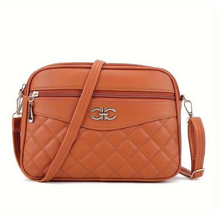 Drune | Große Multicolor Schultertasche mit modernem Design