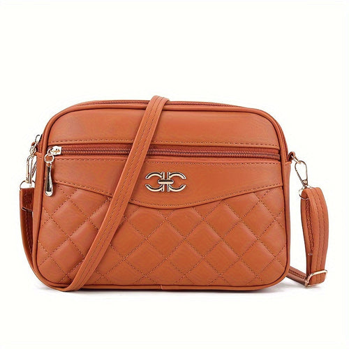 Drune | Große Multicolor Schultertasche mit modernem Design