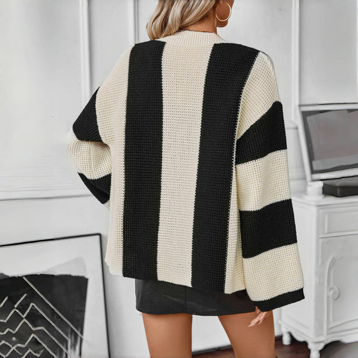 Drune | Lässige Strickjacke Aus Weichem Material