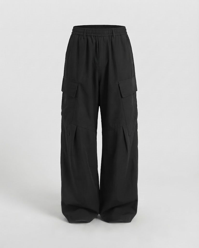 Herren Weitgeschnittene Cargo-Hose mit praktischen Taschen Drune